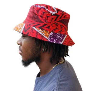 African Wax Print Unisex Bucket Cap