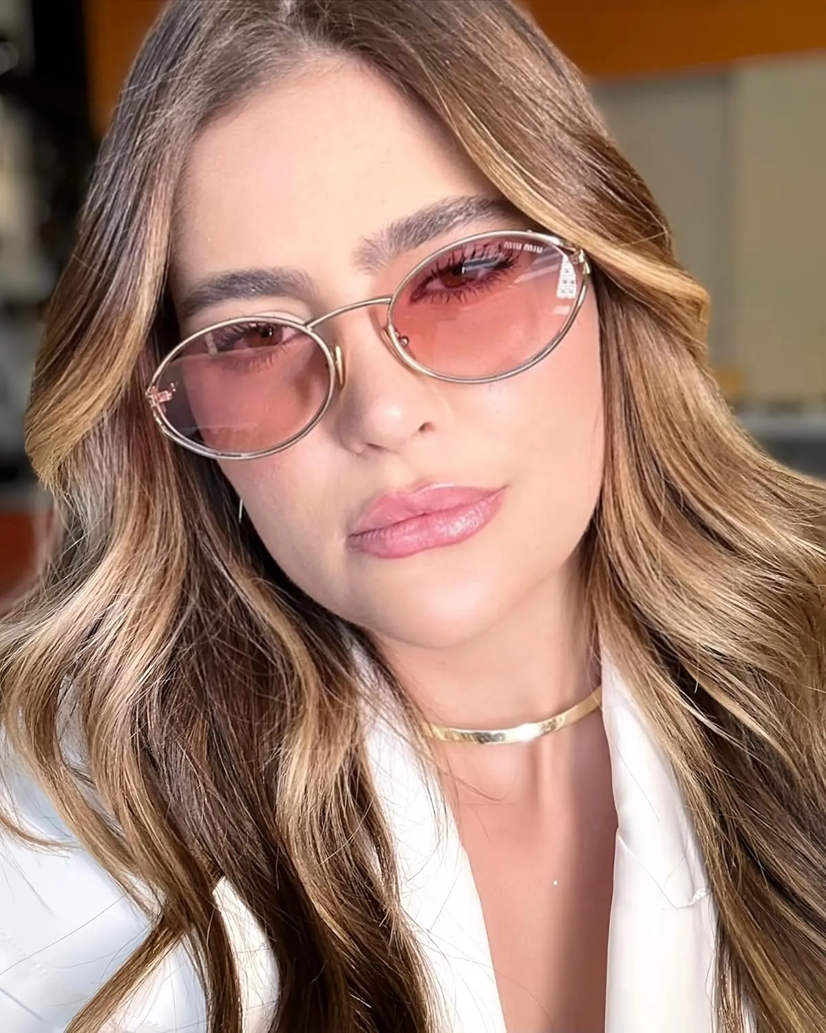 BOTEN Retro Oval Sunglasses for Women Men 2025 Trendy Small Round Sun Glasses Gold Metal Fashion Shades Cute Chic Sunnies
