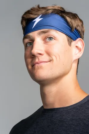 BRUCE BOLT Performance Headband - NAVY