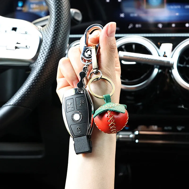 Cowhide Leather Keychains Decoration K152