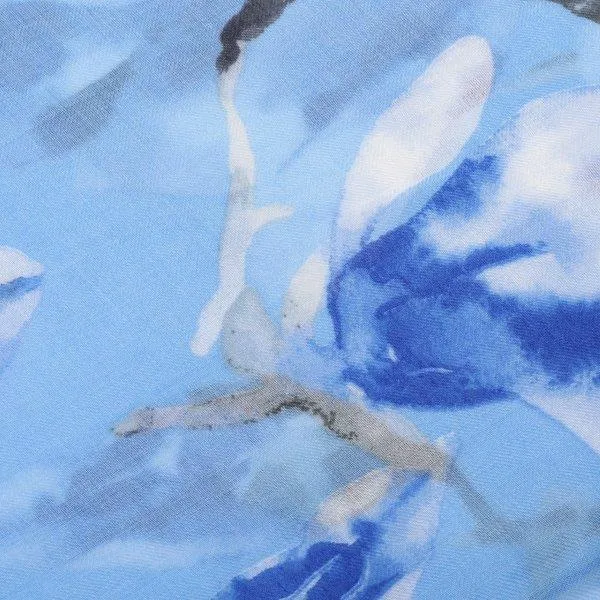 Eco Style Scarf | Pastel Blue