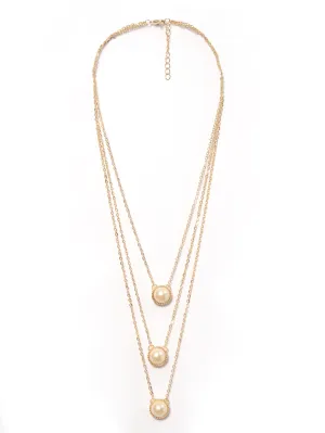 Layered Pearl Necklace