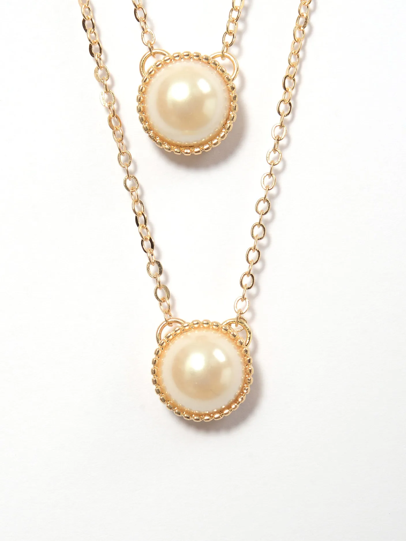 Layered Pearl Necklace