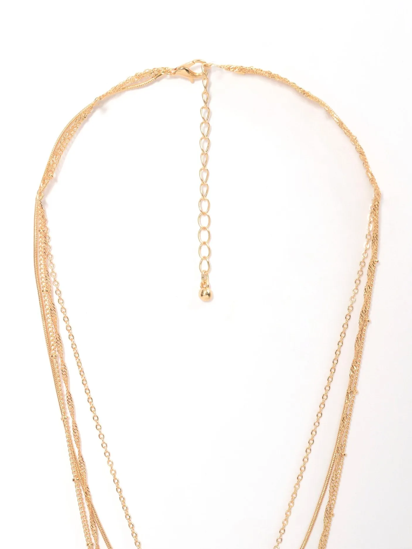 Layered Stone Necklace