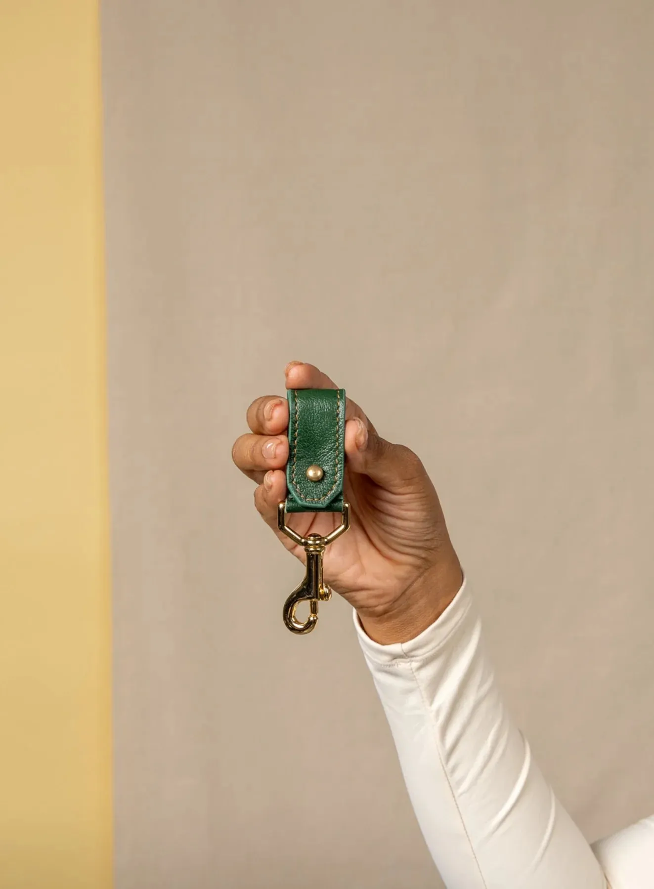 Leather Keychain