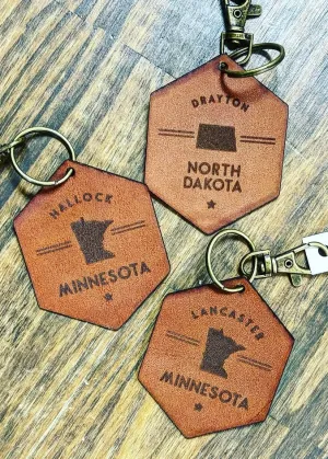 Leather Keychains