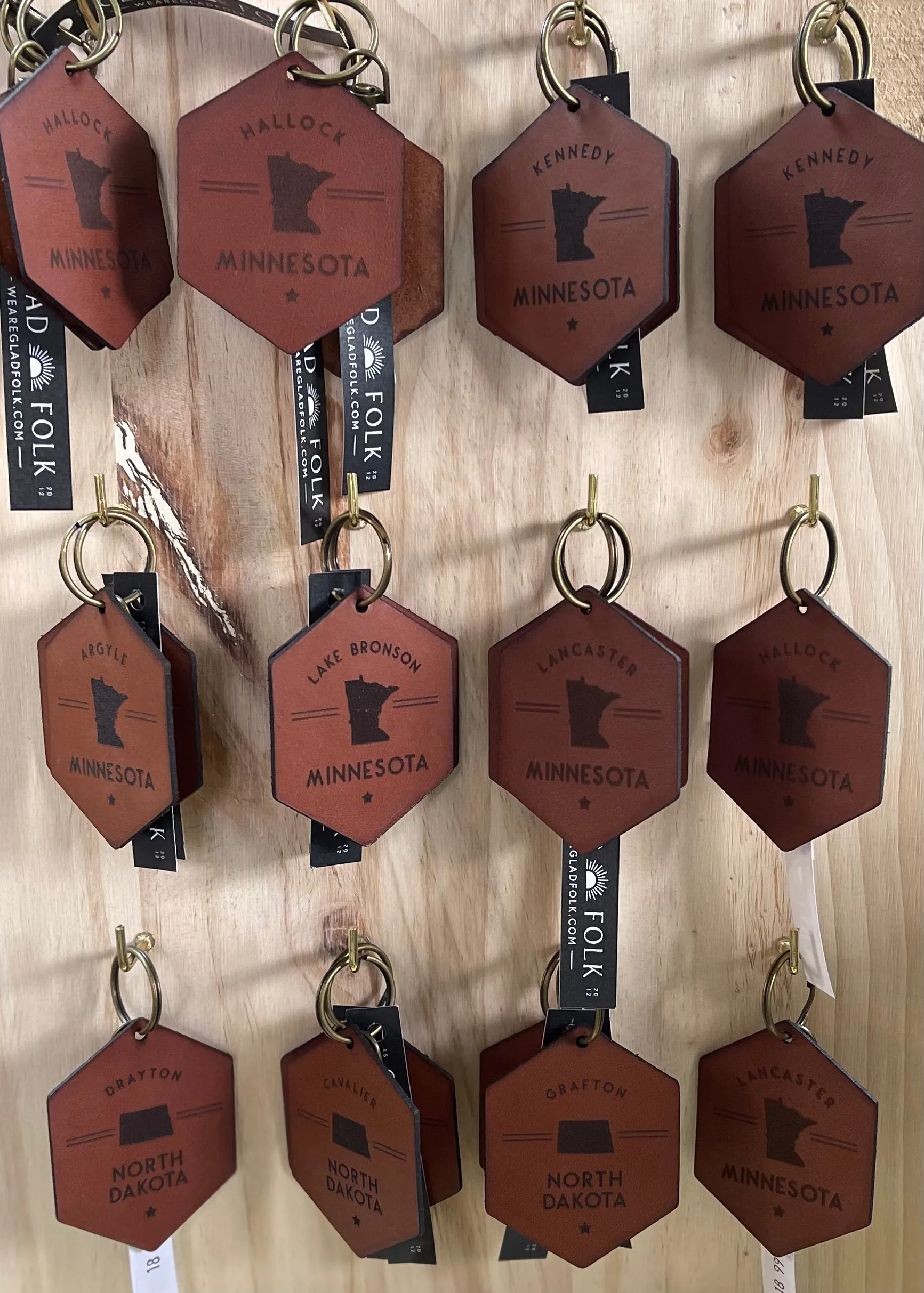 Leather Keychains