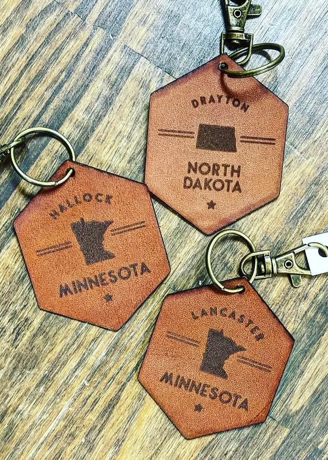 Leather Keychains