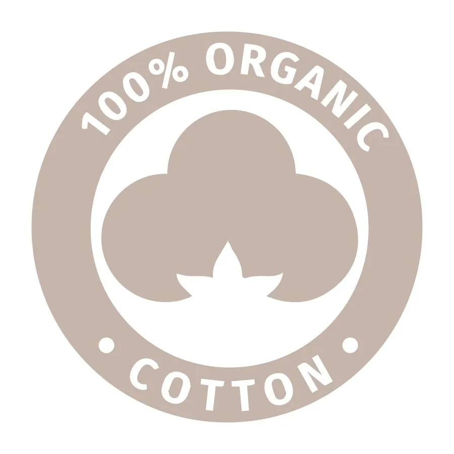 Organic Cotton Green & Pink Retro Print Scarf