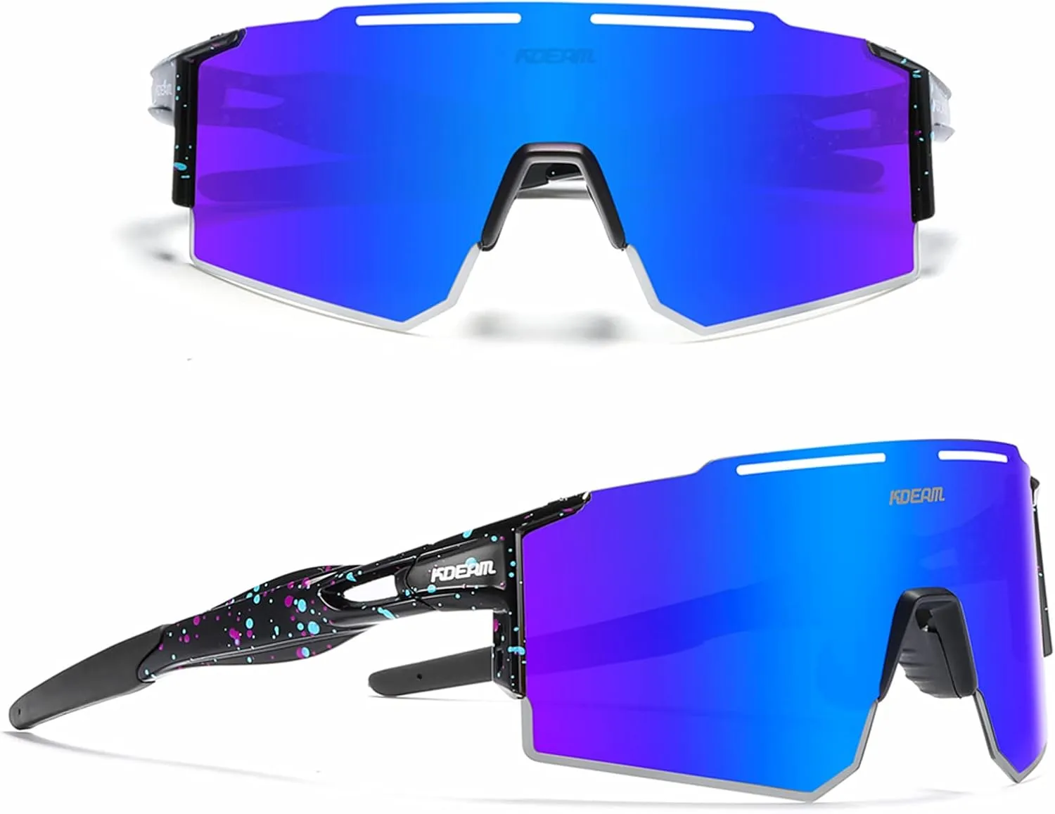 Polarized Sunglasses Women Men Sports Cycling Glasses Sports Eyewear Googles for Running Driving Baseball