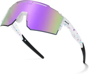Polarized Sunglasses Women Men Sports Cycling Glasses Sports Eyewear Googles for Running Driving Baseball