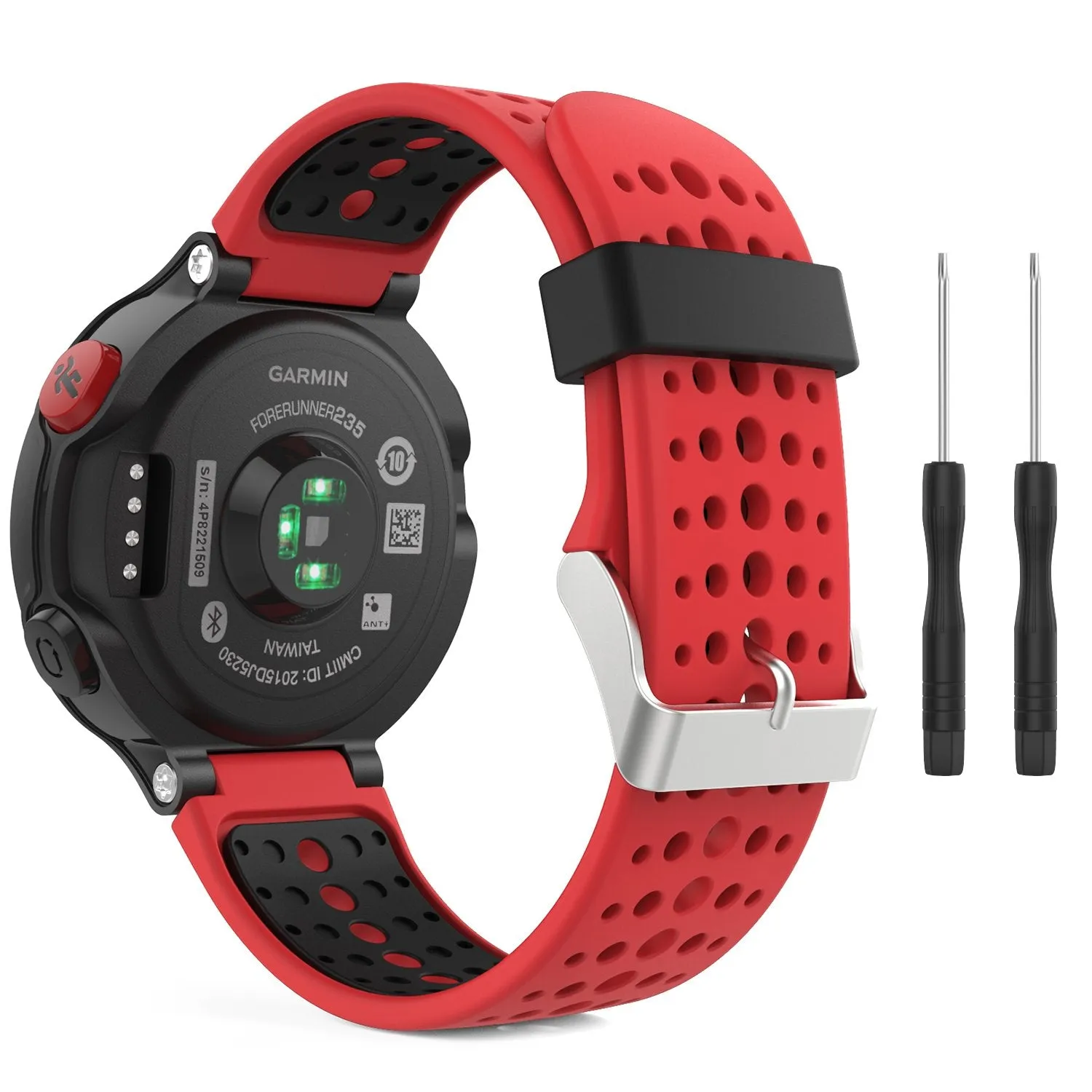 Red/Black Garmin Forerunner 735xt Strap