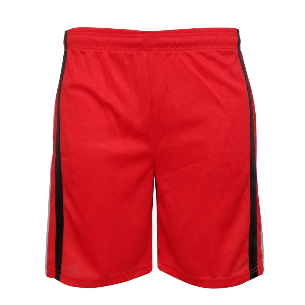 Reebok Men's Athletic Wear Striped Performance Running Workout Shorts