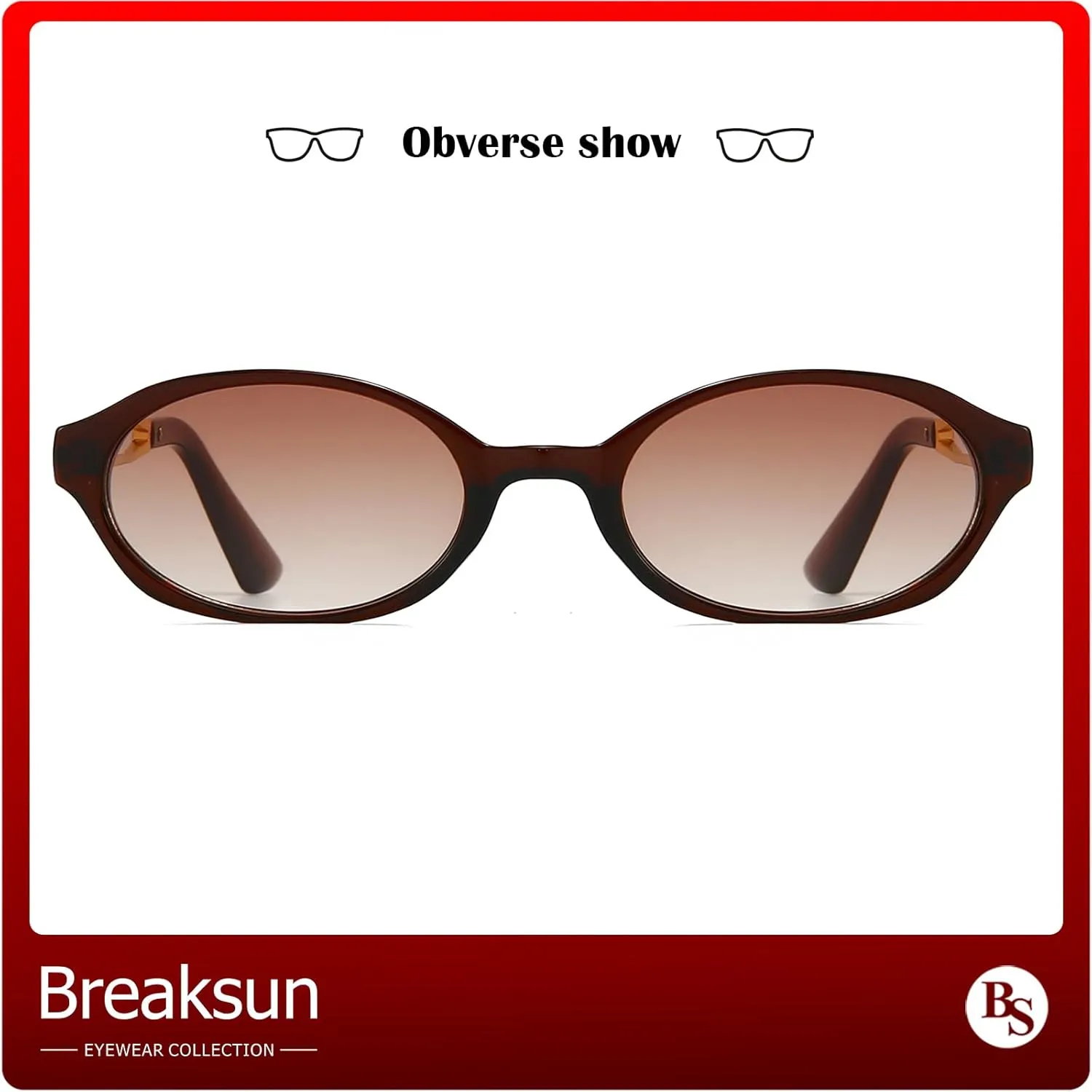 Retro Oval Sunglasses for Women Men Trendy Narrow Round Sun Glasses Y2K Designer Vintage Shades