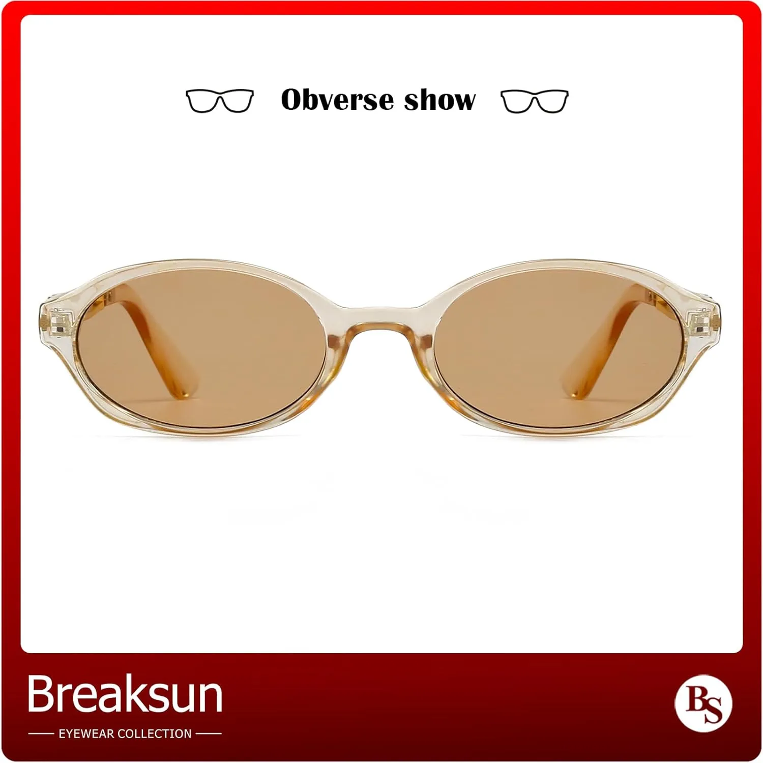 Retro Oval Sunglasses for Women Men Trendy Narrow Round Sun Glasses Y2K Designer Vintage Shades