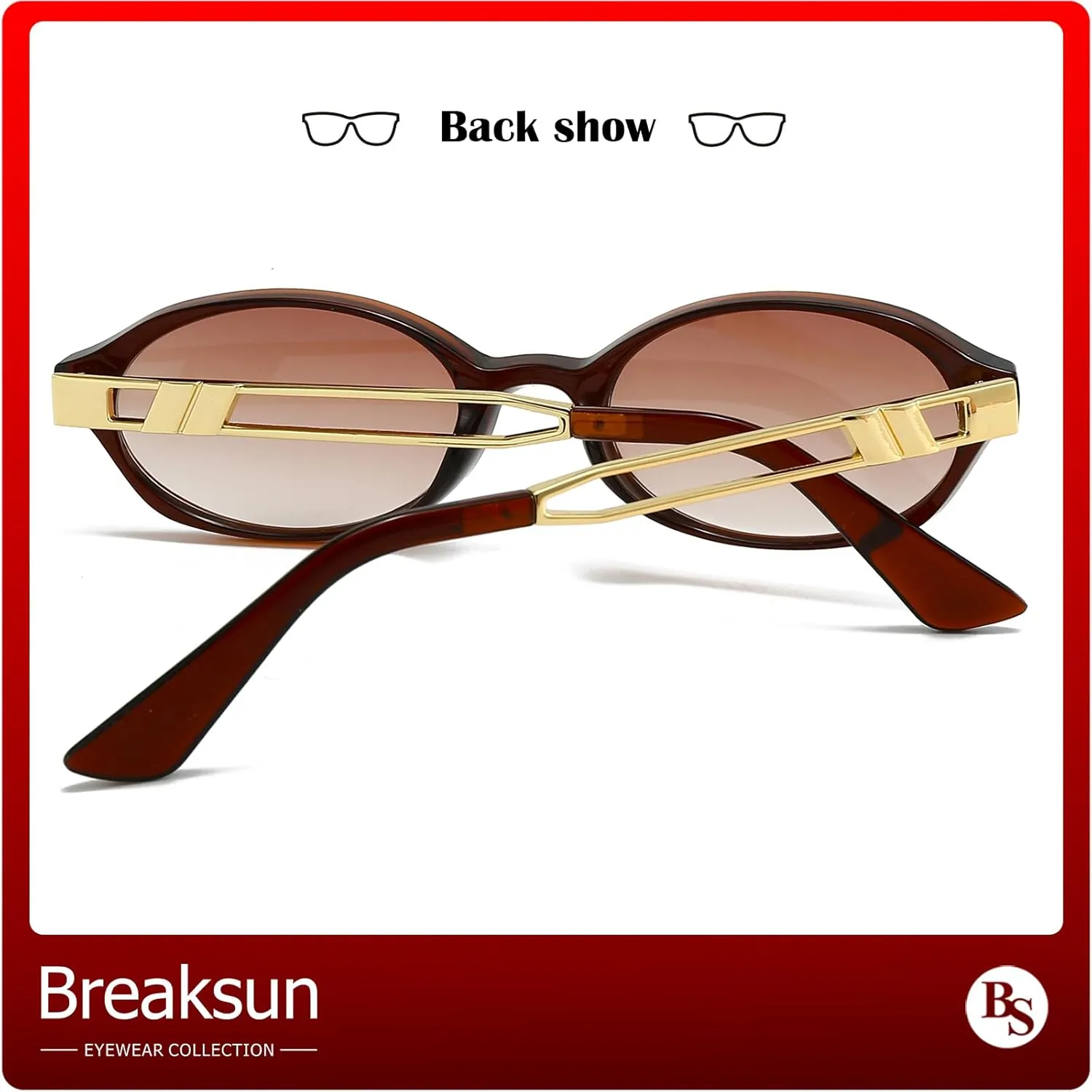 Retro Oval Sunglasses for Women Men Trendy Narrow Round Sun Glasses Y2K Designer Vintage Shades