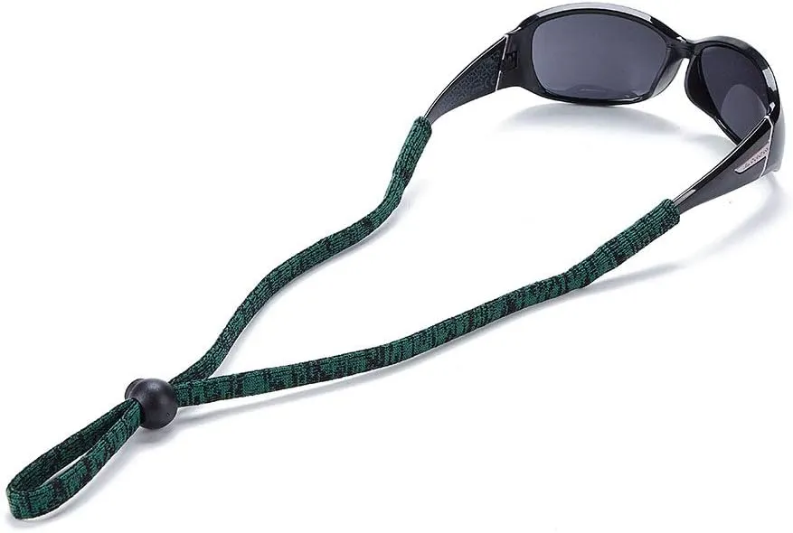 Sports Glasses Strap Adjustable Sunglasses Cord Retainer Safety Eyeglass Lanyard, Pack of 6