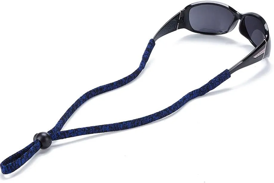 Sports Glasses Strap Adjustable Sunglasses Cord Retainer Safety Eyeglass Lanyard, Pack of 6