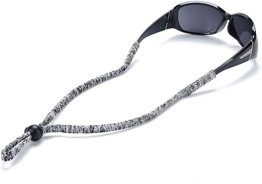 Sports Glasses Strap Adjustable Sunglasses Cord Retainer Safety Eyeglass Lanyard, Pack of 6