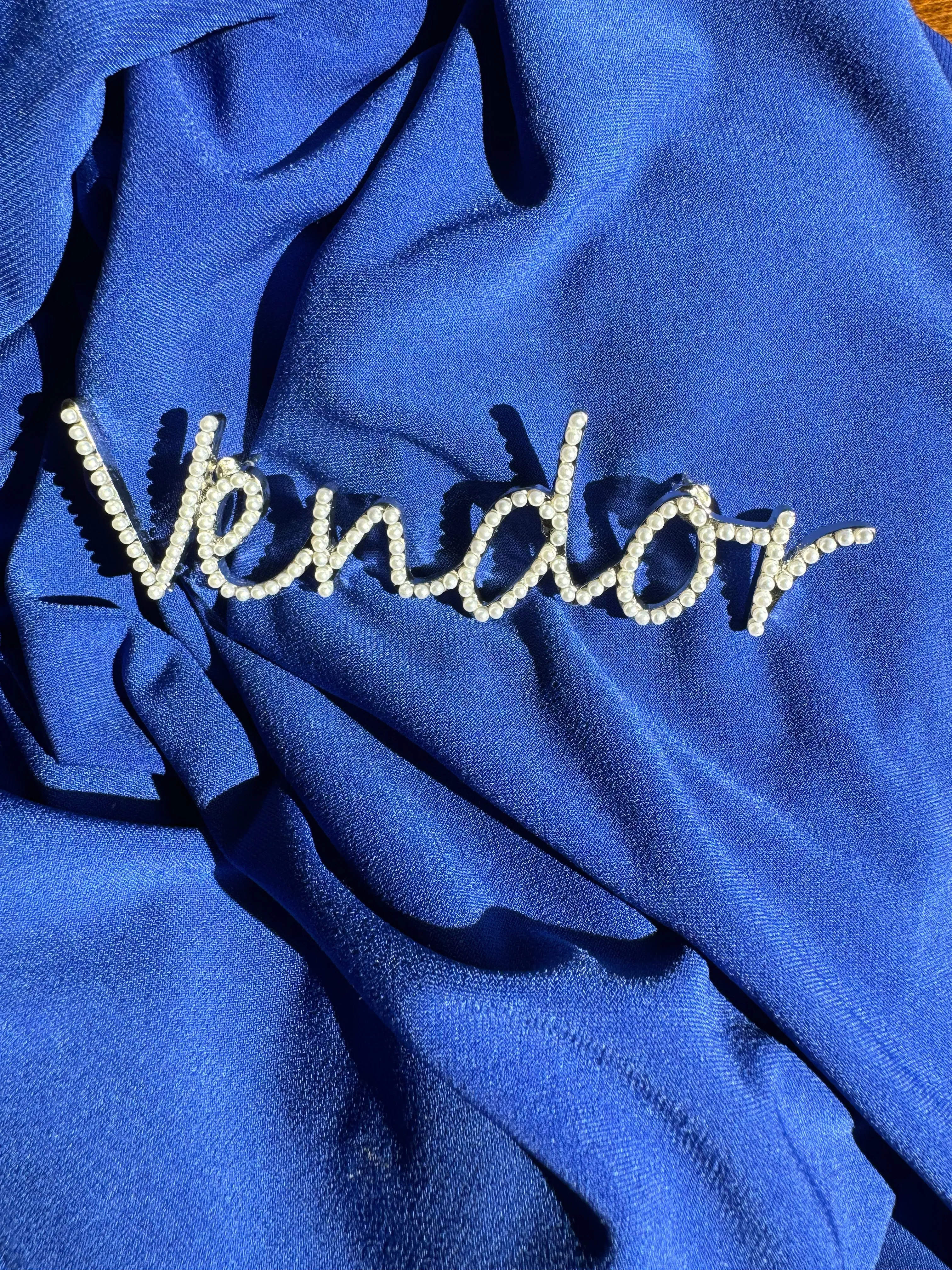 Vendor Lapel Pin