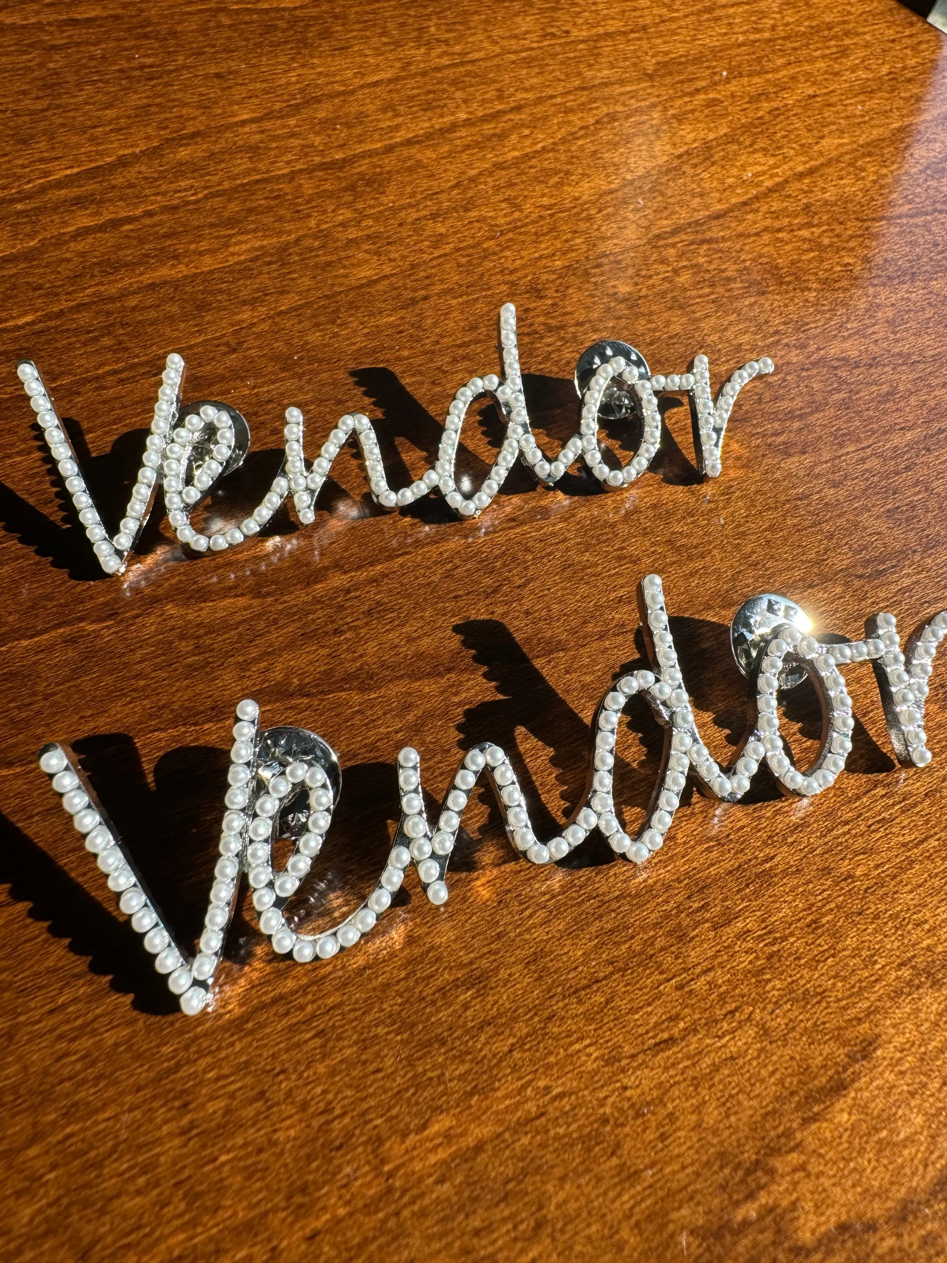 Vendor Lapel Pin