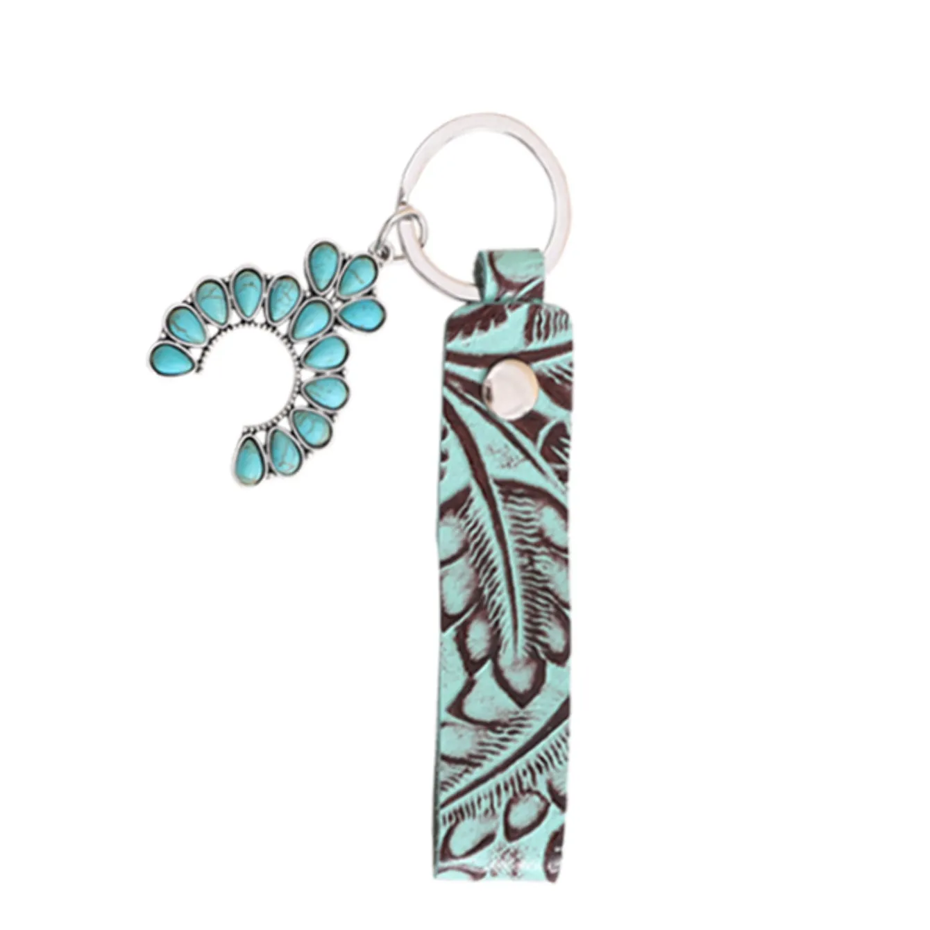 Wholesale Leather Pattern Keychains