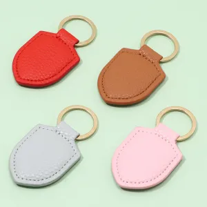 Wholesale Shield Leather Keychains